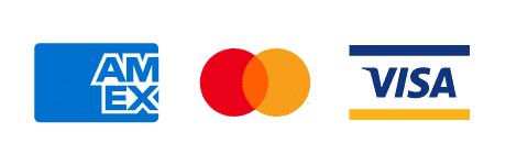 Visa, Mastercard, American Express