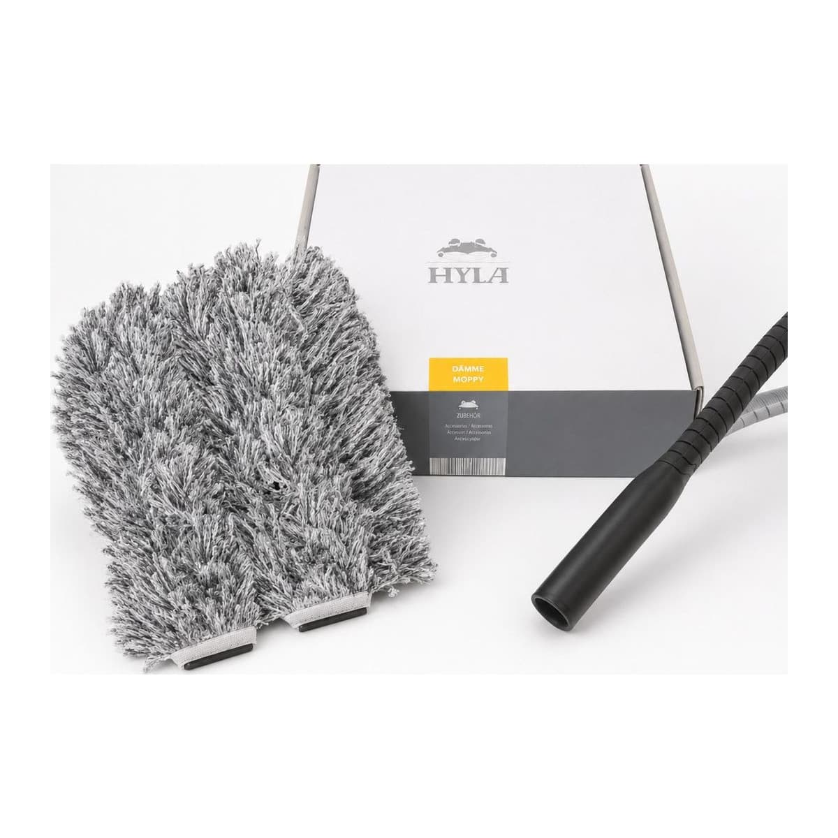 HYLA DUSTER Set mit Microfaser-Pad und Griff